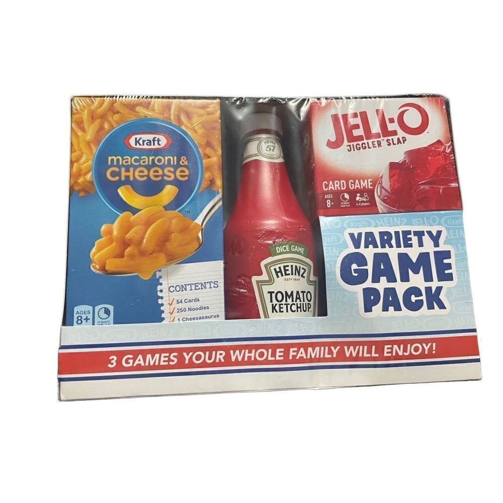 Big‎ G Creative Kraft/Heinz/Jell-O Variety Game Pack NEW